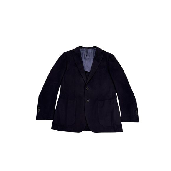 Suitsupply 100% Pure Cashmere Havana Blazer. Navy. Carlo...